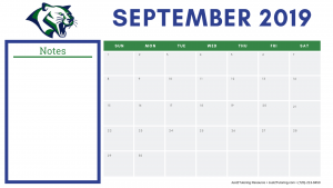 September Planning Calendar