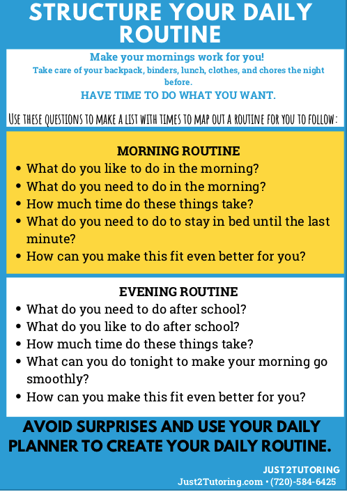 Just 2 Educational Resources | Study Routines